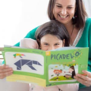 Magazine avec contenu pour les enfants de 3 à 7 ans et pour leurs parents : interview, articles de professionnels de l'éducation